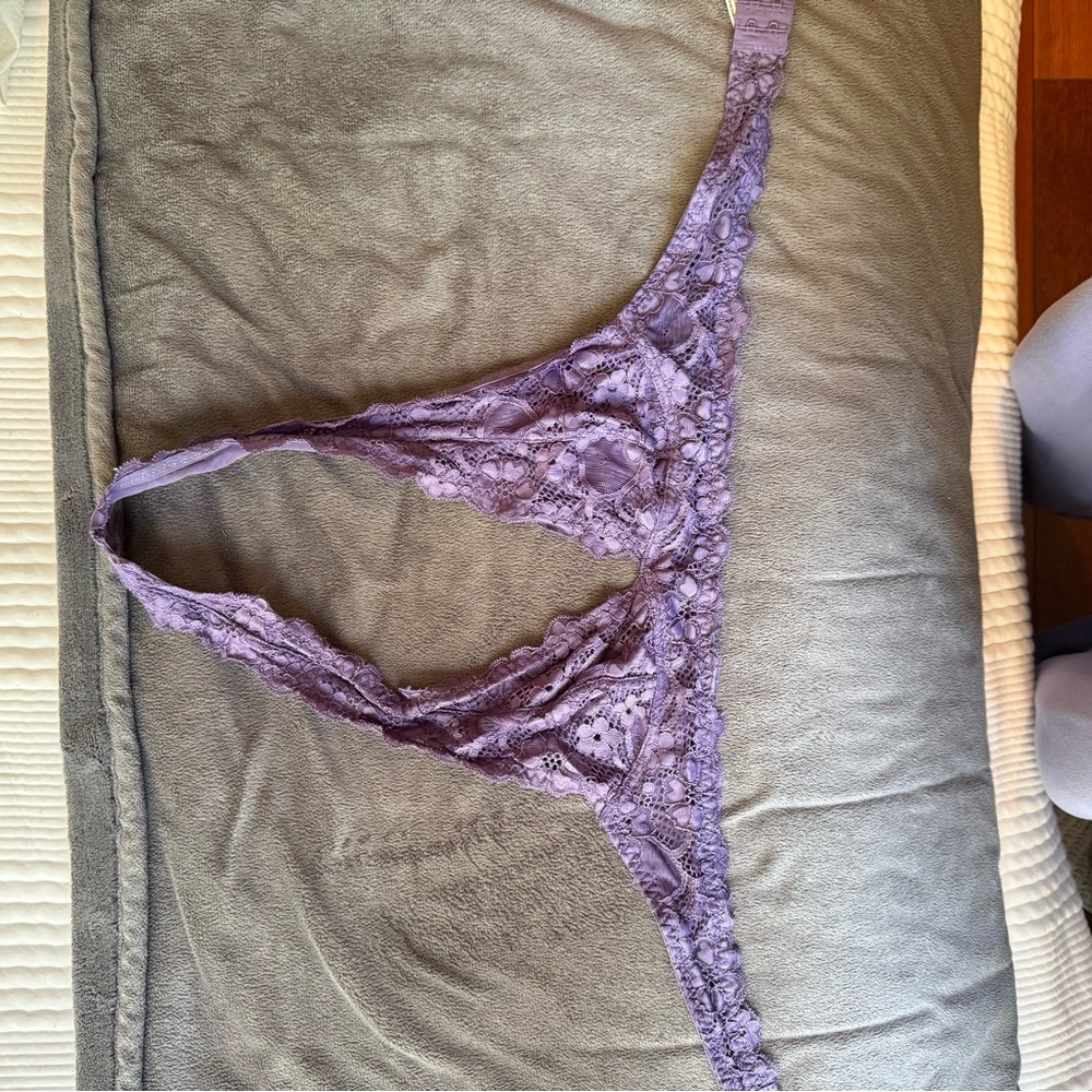 Intimately Free People- Galloon Halter Bralette XS Set - Picture 2 of 4